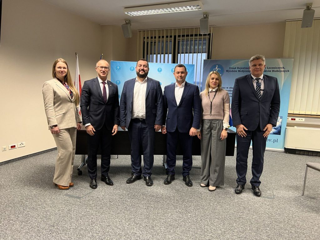 Підписано Меморандум про взаєморозуміння між Державним експертним центром МОЗ України та Управлінням реєстрації лікарських засобів, медичних виробів та біоцидних препаратів (URPL) Польщі