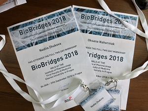 Семінар BioBridge 2018, Прага