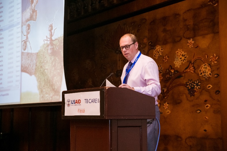 Олександр Голубков, старший технічний радник USAID по туберкульозу, на семінарі